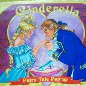 NWT Cinderella: Fairy Tale Pop Up Illustrated Laminated Large Print Hardcover